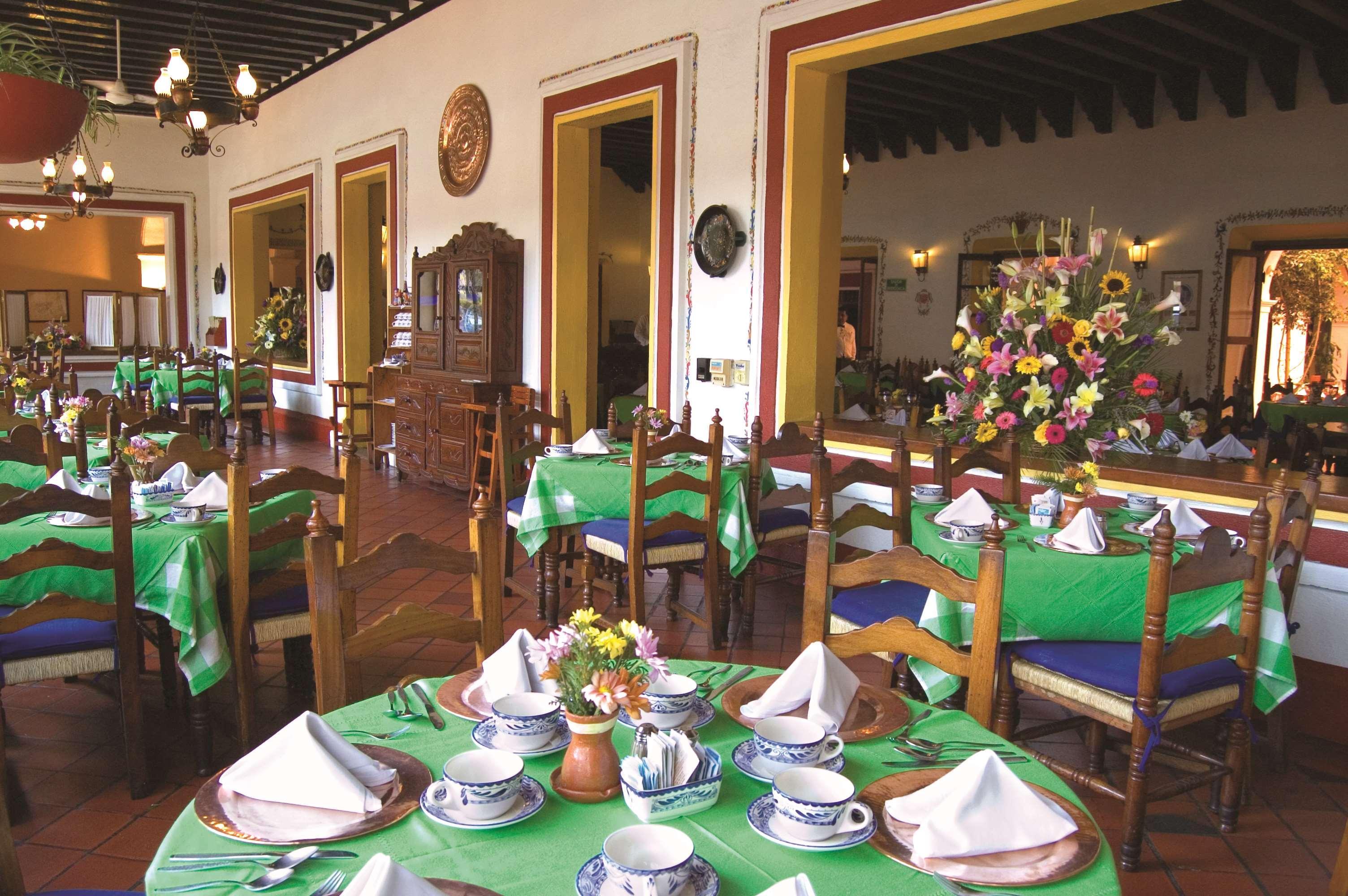 唐瓦斯科贝斯特韦斯特优质酒店 Pátzcuaro 餐厅 照片